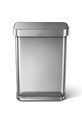 Simplehuman kosz na śmieci Rectangular 55 L szary CW2023