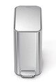 Simplehuman kosz na śmieci Slim 5 L szary CW2096