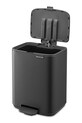 Kuchnia i bar Brabantia kosz na śmieci Bo 7 L 237980 czarny