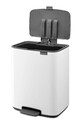 Kuchnia i bar Brabantia kosz na śmieci Bo 12 L 236907 biały