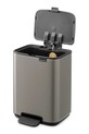 Kuchnia i bar Brabantia kosz na śmieci Bo 4 L 237881 szary