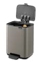 Kuchnia i bar Brabantia kosz na śmieci Bo 4 L 237881 szary
