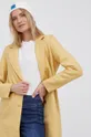 žltá Kabát Vero Moda