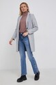 Vero Moda Płaszcz 10248801.LightGreyM szary AA00