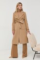MAX&Co. płaszcz wełniany 40149722 beżowy AA00