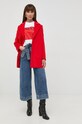 MAX&Co. palton de lână 40849922 rosu AA00