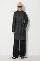 Rains palton de ploaie Curve Jacket 1206 negru AA00