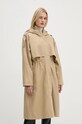 Ρούχα Βαμβακερό παλτό BA&SH 1H22TED μπεζ