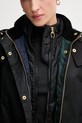 Barbour parka Long Cannich Wax czarny LWX1264