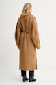 Odzież MMC STUDIO płaszcz wełniany VESPERE.COAT brązowy