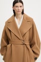 MMC STUDIO елегантно палто дамско от вълна VESPERE.COAT