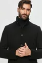 čierna Selected Homme - Kabát