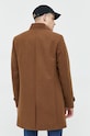 Ruházat Premium by Jack&Jones kabát gyapjú keverékből 12177644.DarkCoatKh barna