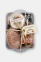 Maitre Savonitto zestaw mydeł Musk Myrrh Amber Box 3-pack różowy 150760001065000