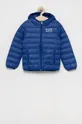 блакитний EA7 Emporio Armani - Дитяча пухова куртка 104-134 cm Для хлопчиків