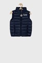 EA7 Emporio Armani - Detská vesta 104-164 cm jemné zateplenie tmavomodrá 8NBQ01.BN29Z