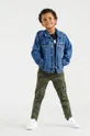 Otroška jeans jakna Levi's Fantovski