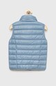 Детский пуховой безрукавник EA7 Emporio Armani 8NBQ02.BN29Z голубой AA00