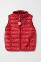Детский пуховой безрукавник EA7 Emporio Armani с подкладкой красный 8NBQ02.BN29Z