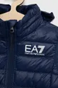 EA7 Emporio Armani vesta de puf pentru copii bleumarin