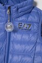 Chłopiec EA7 Emporio Armani bezrękawnik puchowy dziecięcy 8NBQ02.BN29Z niebieski