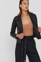 AllSaints - Kožená bunda Dalby Biker WL004N