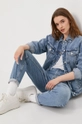 niebieski Vero Moda Kurtka jeansowa