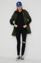 JDY kurtka 15241365.ForestNigh zielony AA00