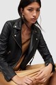 AllSaints geaca ramones de piele WL153W negru AA00