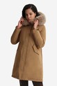 Woolrich parka puchowa Keystone pozostałe brązowy CFWWOU0546FRUT0573