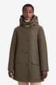 zelena Pernata jakna Woolrich Arctic High Collar Parka Ženski