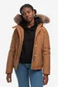 brown Woolrich down jacket Arctic Raccoon Short Women’s