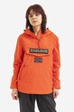 Napapijri rain jacket with orange NA4G7F.R1A