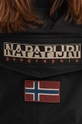 black Napapijri rain jacket