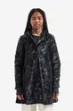 czarny Rains kurtka przeciwdeszczowa A-Line Jacket 18340 Damski