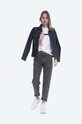 A.P.C. kurtka jeansowa Blouson Brandy COZZI.F02268 granatowy AA00