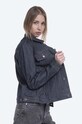 A.P.C. kurtka jeansowa Blouson Brandy COZZI.F02268 granatowy