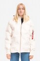 Alpha Industries jacket Hooded Logo Puffer with white 108005.578