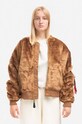 Alpha Industries jacket non-insulated brown 118006.370