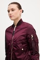 Bomber jakna Alpha Industries MA-1 VF LW bordo 156001.209