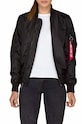 Alpha Industries geacă bomber Kurtka Alpha Industries MA-1 TT 141041 03 cu captuseala negru 141041.03