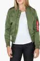 zielony Alpha Industries kurtka bomber MA-1 TT 141041 01 Damski