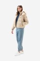 Woolrich kurtka puchowa Eco Taslan beżowy CFWWOU0795FRUT3327