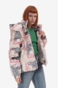 viacfarebná Páperová bunda Woolrich  Pennsylvania Quilted Ted Down JKT CFWWOU0800FRUT3326 8852 Dámsky