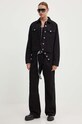 Oblečení Džínová bunda Karl Lagerfeld 236W1408 černá