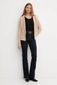 United Colors of Benetton kardigan z dodatkiem wełny 1235D6934 beżowy AA00