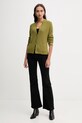 United Colors of Benetton kardigan z dodatkiem wełny 1235D6934 zielony AA00