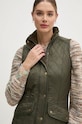 Barbour vesta Cavalry Quilted Gilet verde LGI0016