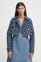 Renewed geacă Creative Upcycling albastru Reworked.Jacket.2