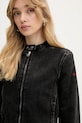 Diesel giacca di jeans DE-MORNIN JACKET nero A13434.09I35